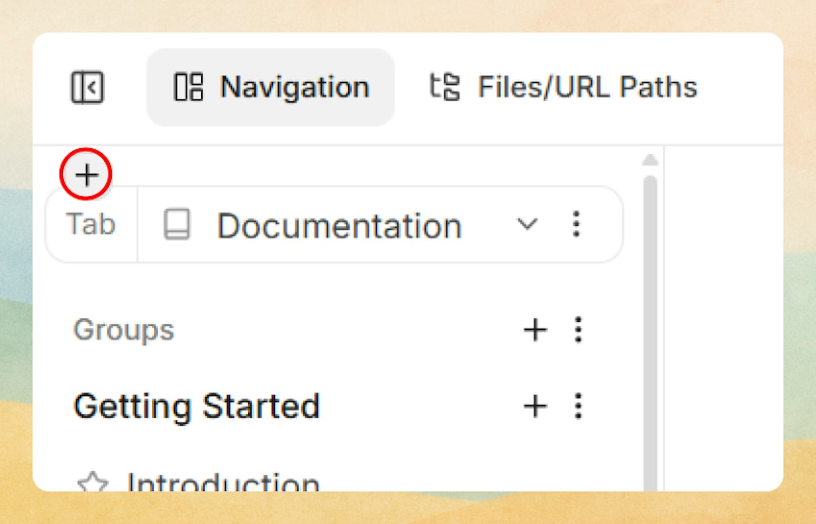 Adding a parent layer 'view'