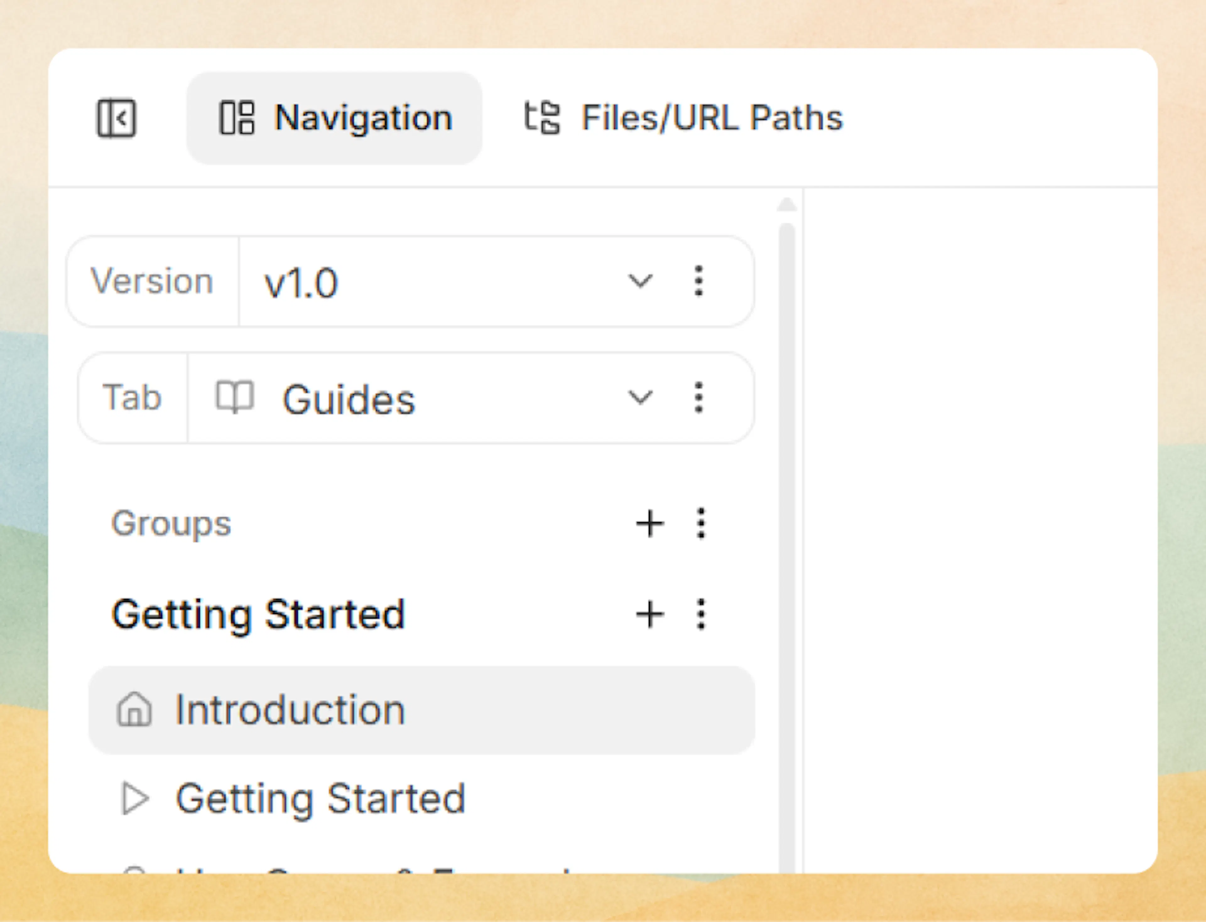 Web editor view with 'Dimension' already added