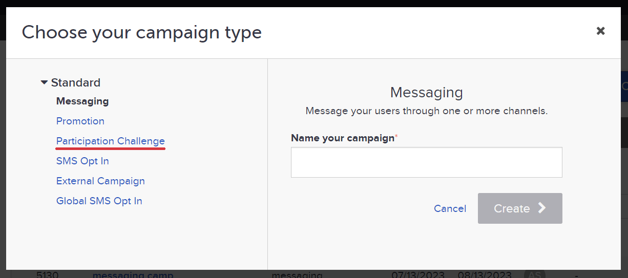 Deprecated features screenshot
