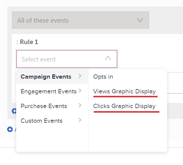 Deprecated features screenshot