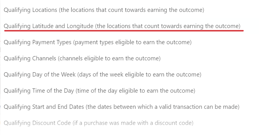 Deprecated features screenshot