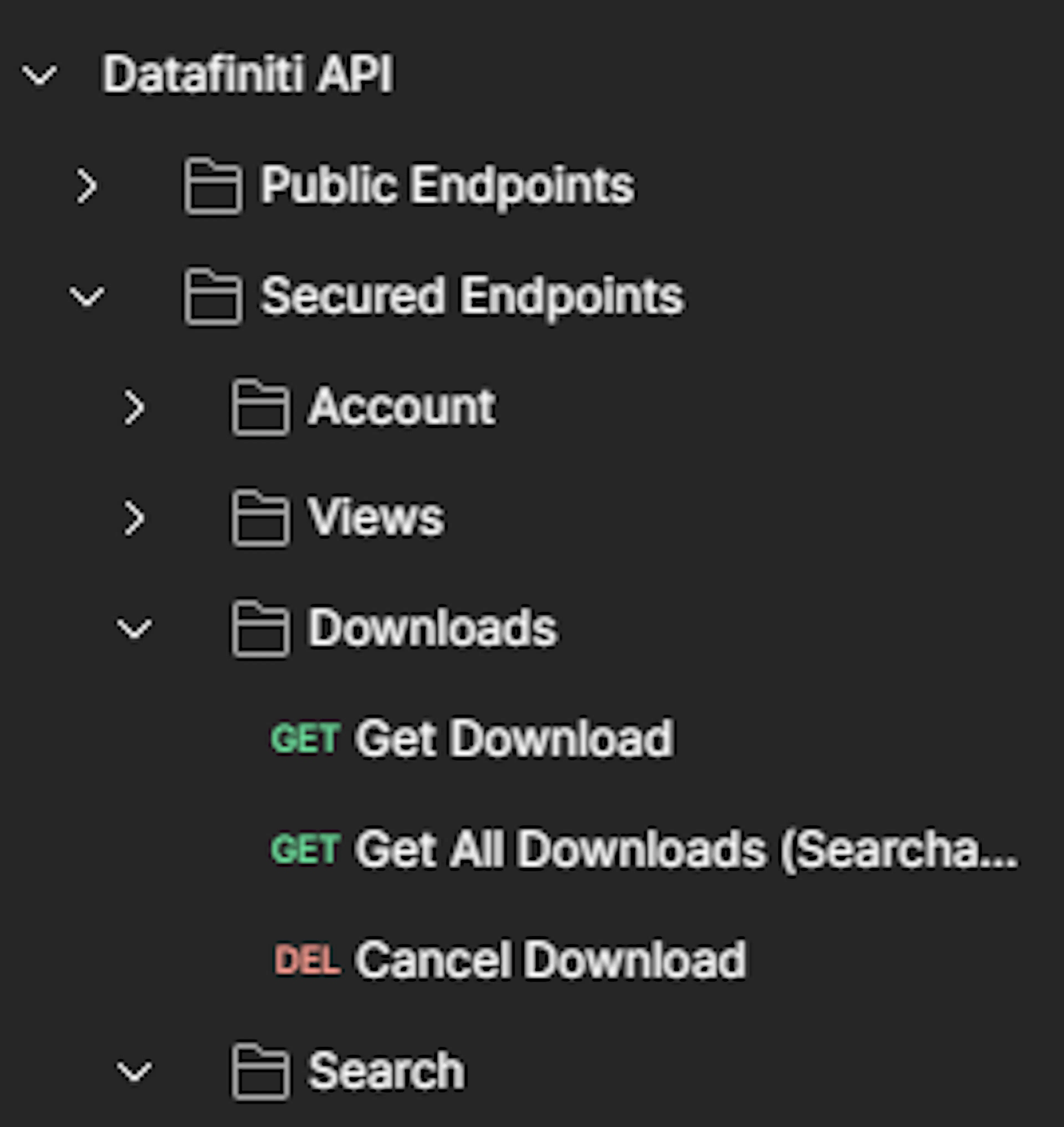 Screenshot showing 6. monitor the status of the download