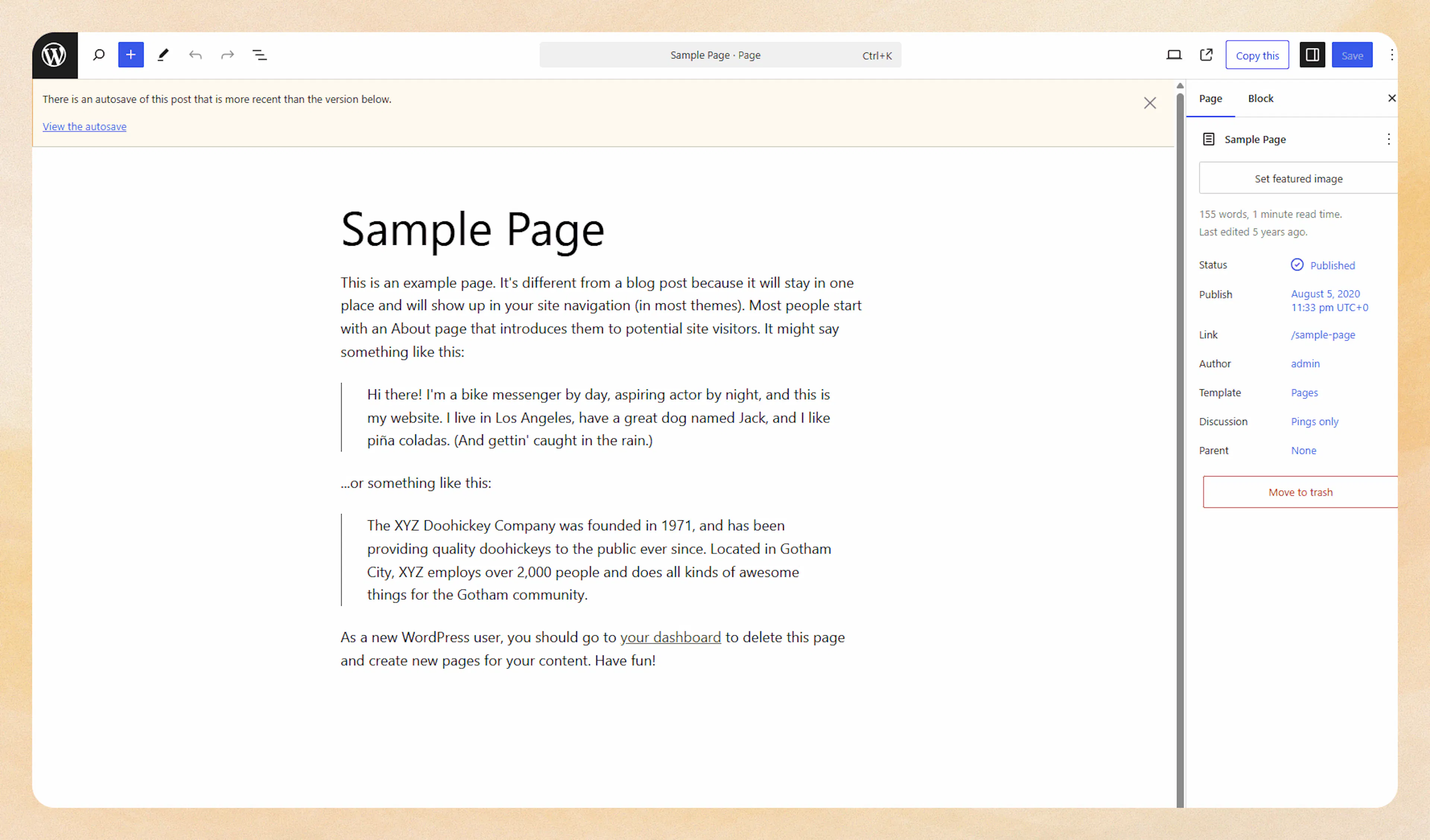 Screenshot showing 6. review and publish