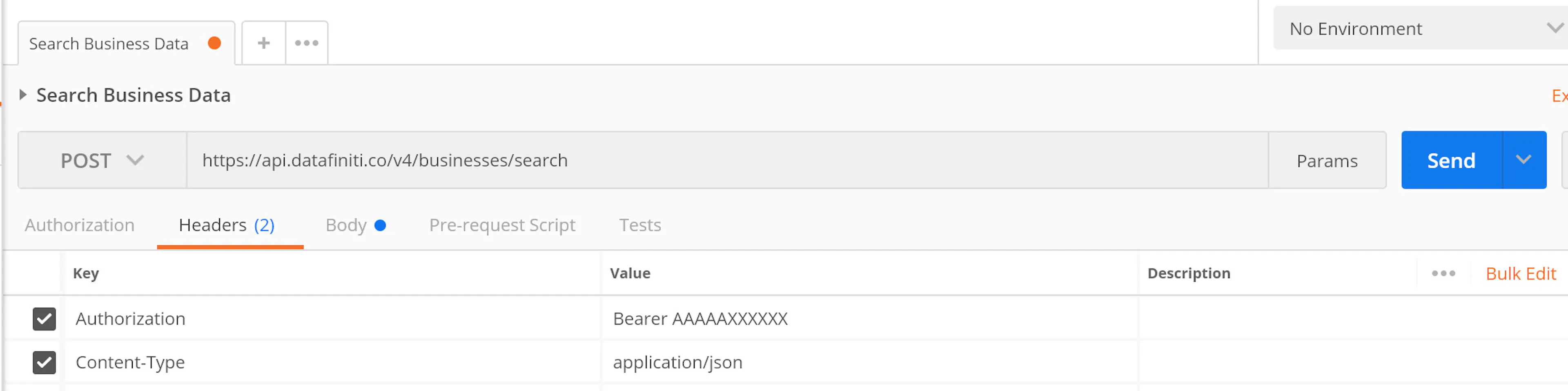 V4 API authentication
