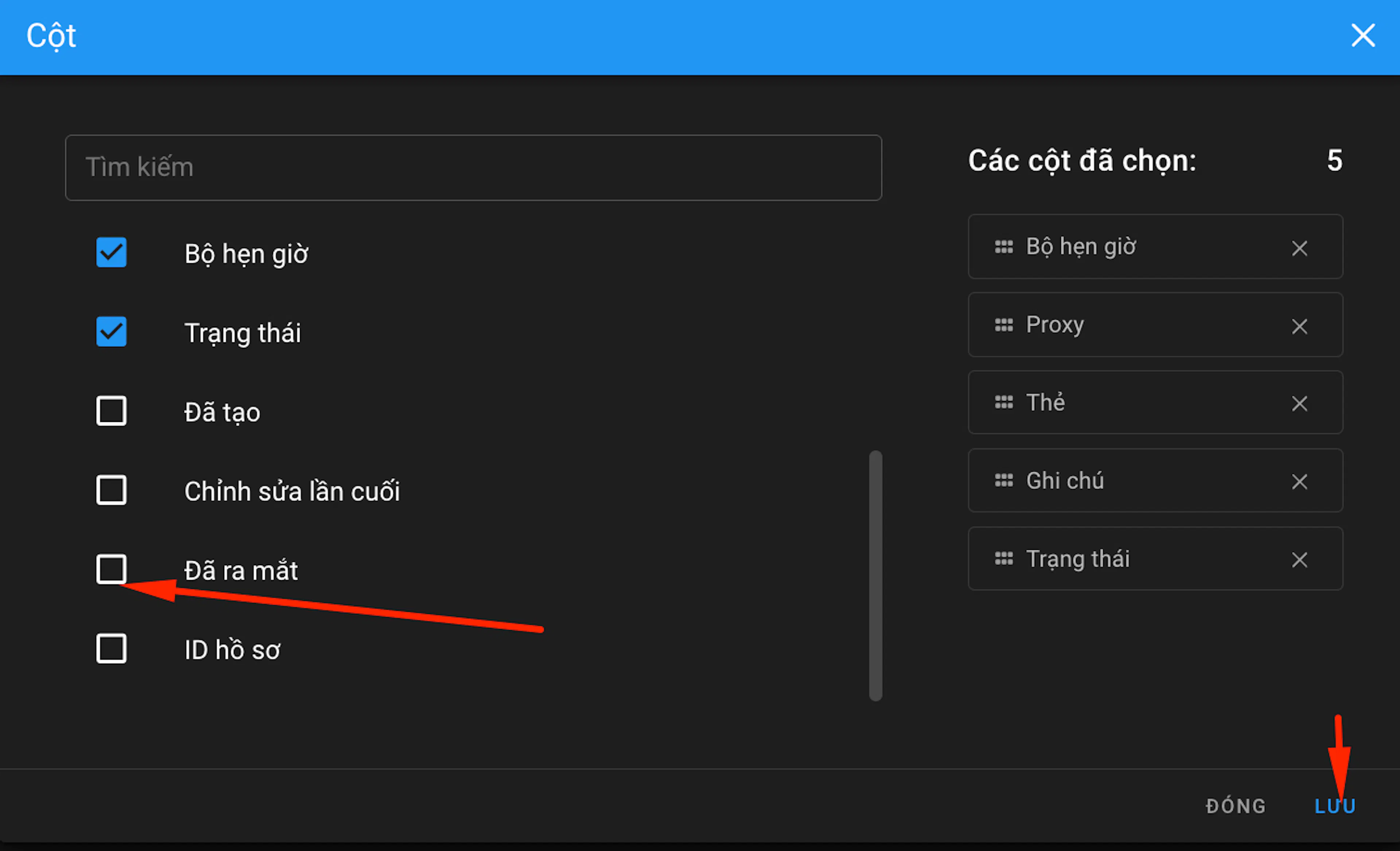 Settings 1