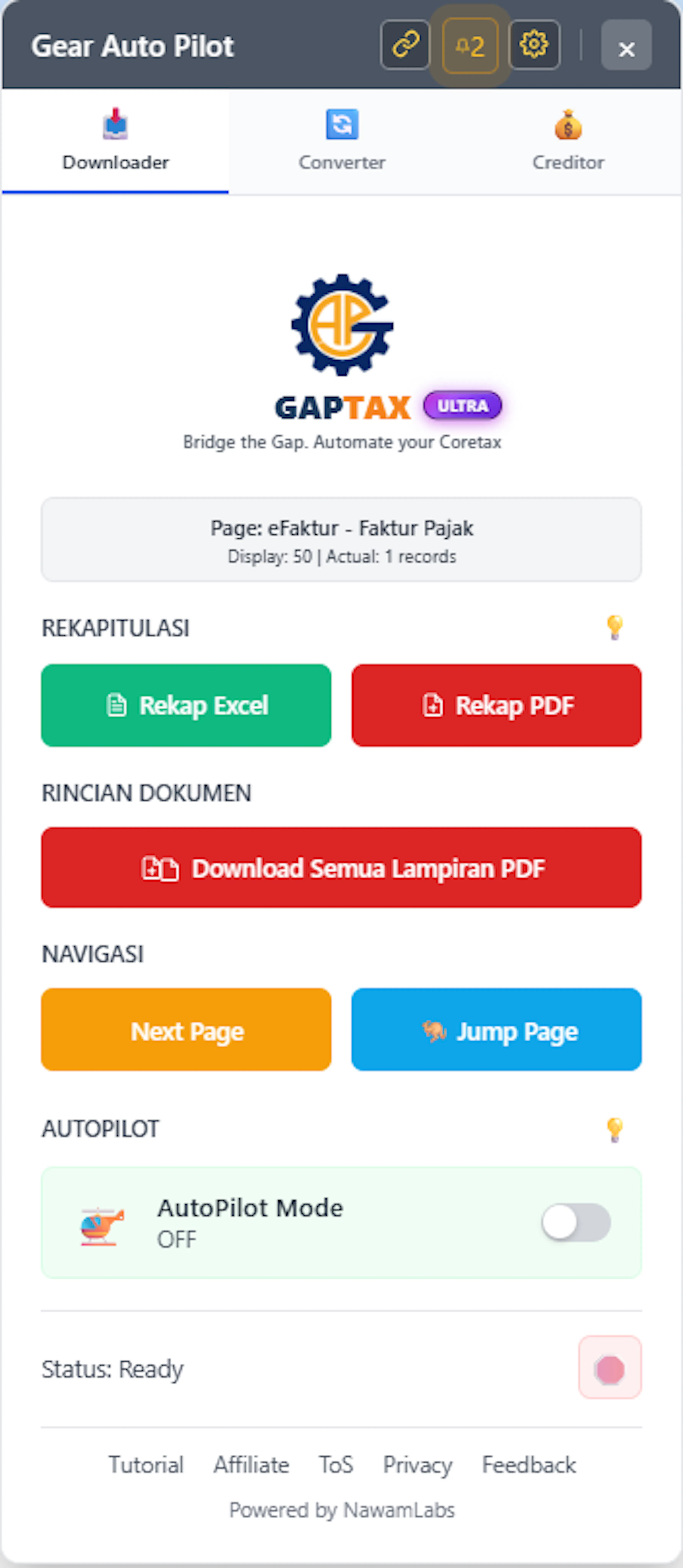 gaptax-ui