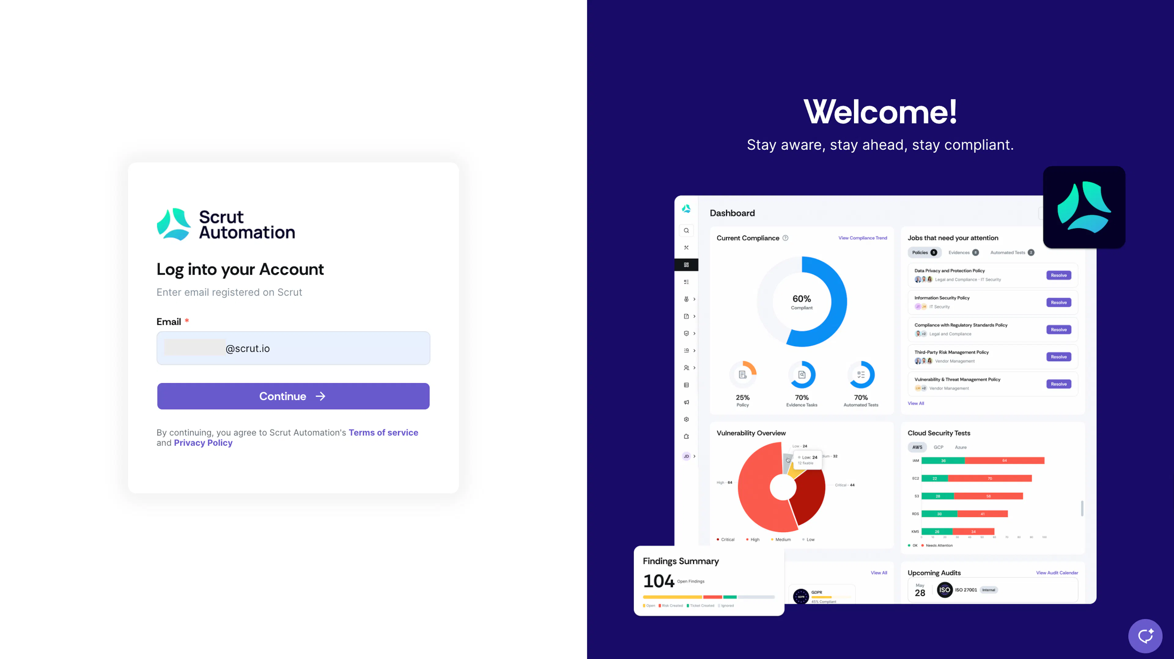 Login Screen - Enter Email