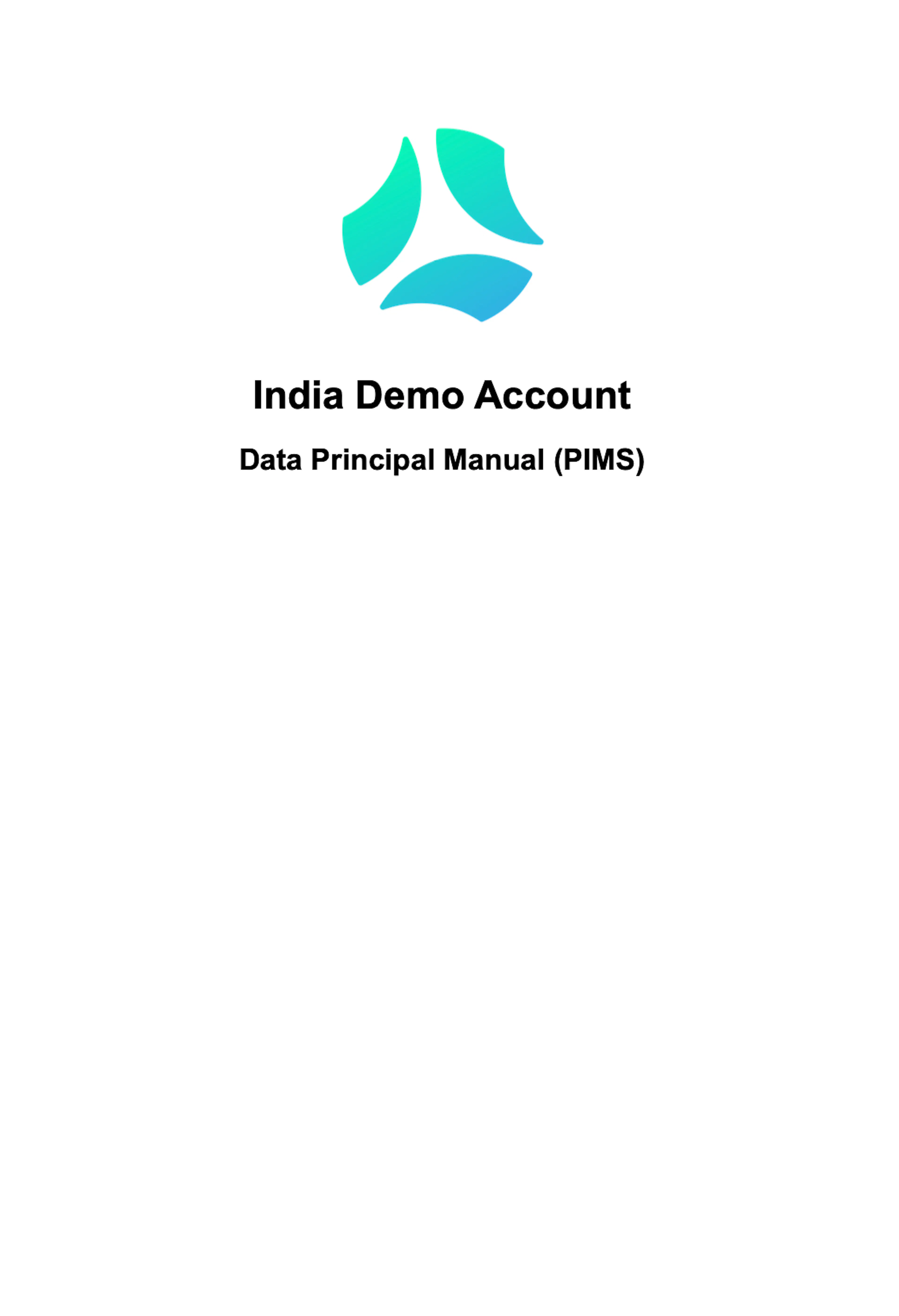 Sample Policy Cover Page