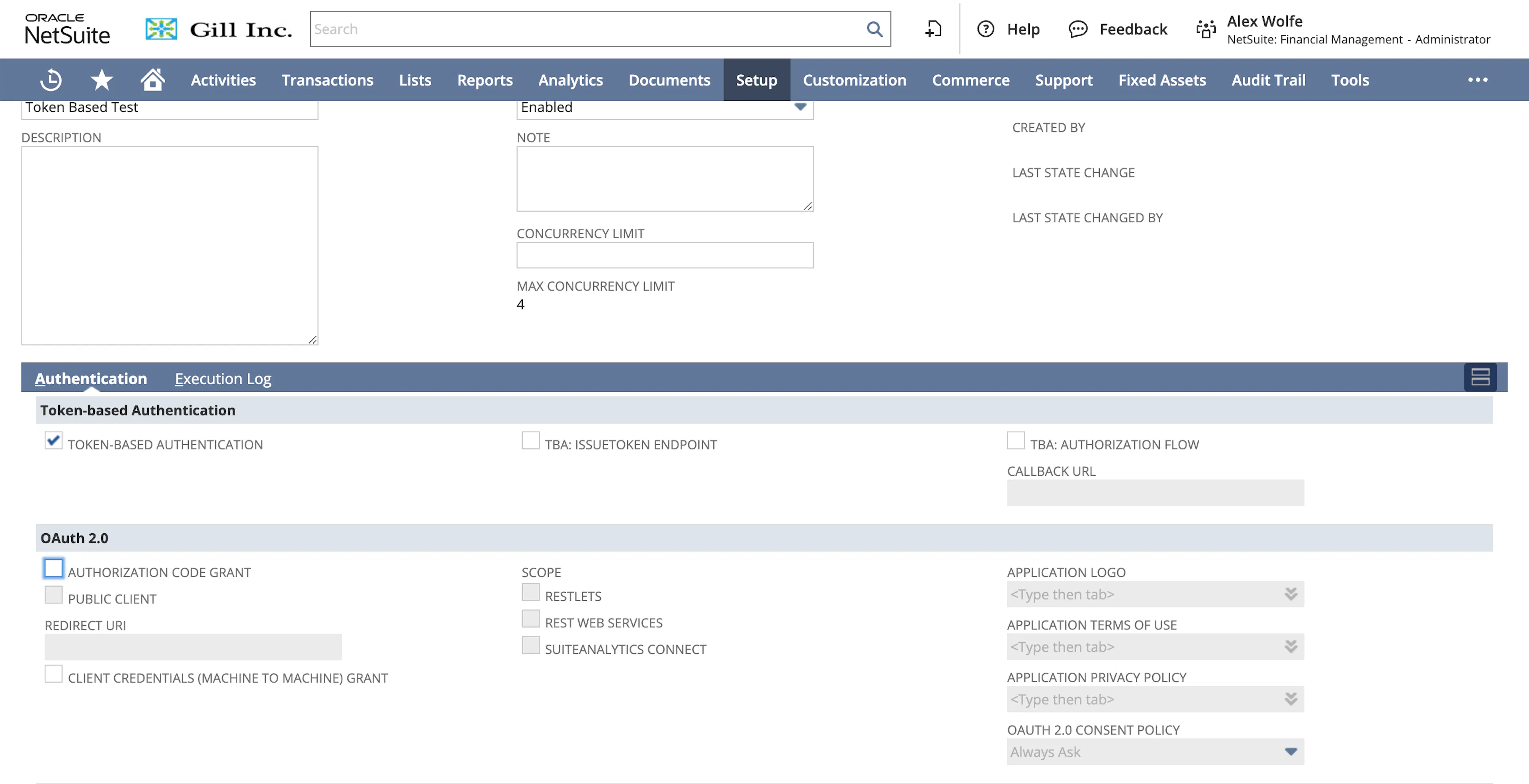 Creating Integration Credentials