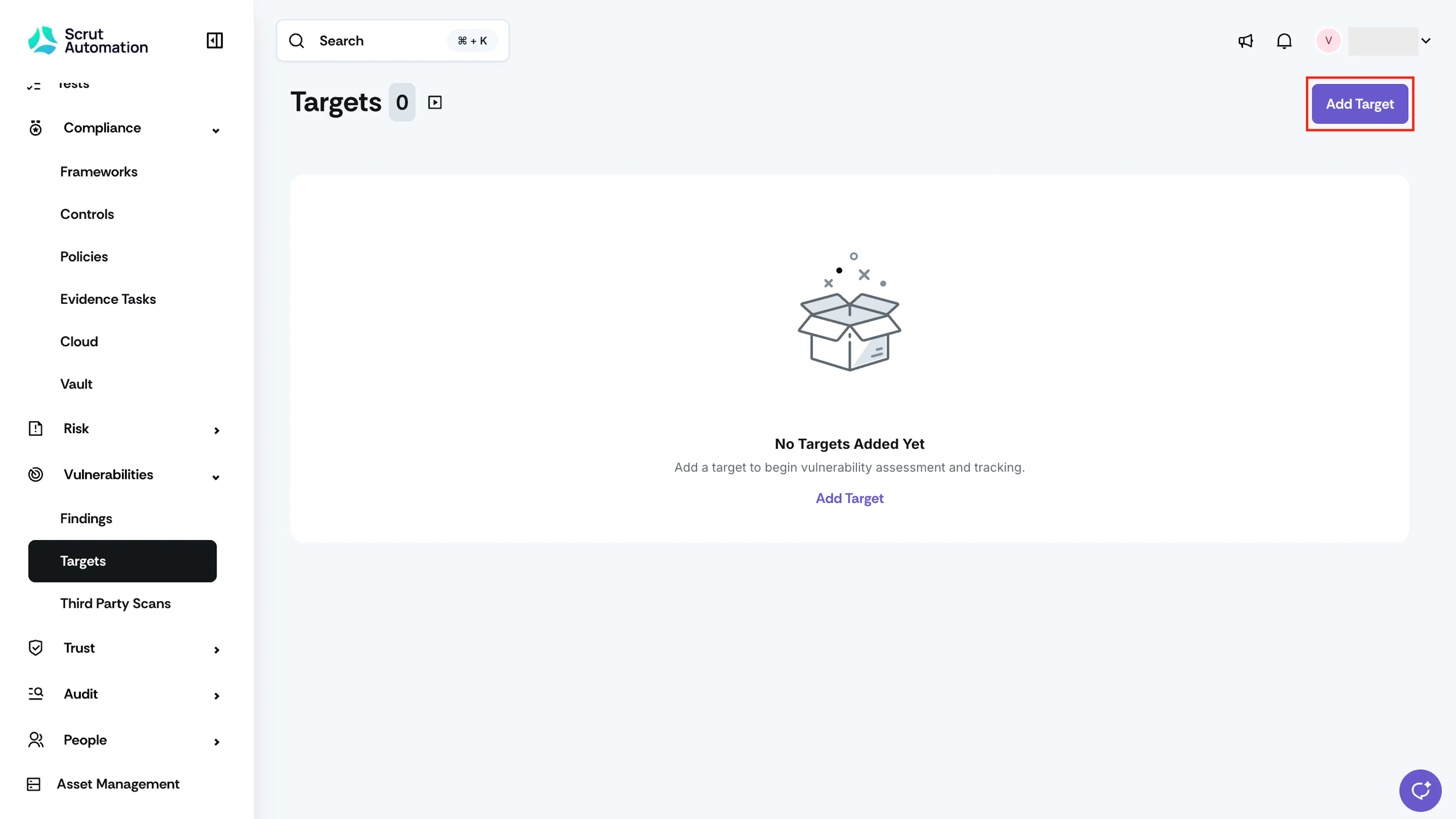 PTaaS Add Target