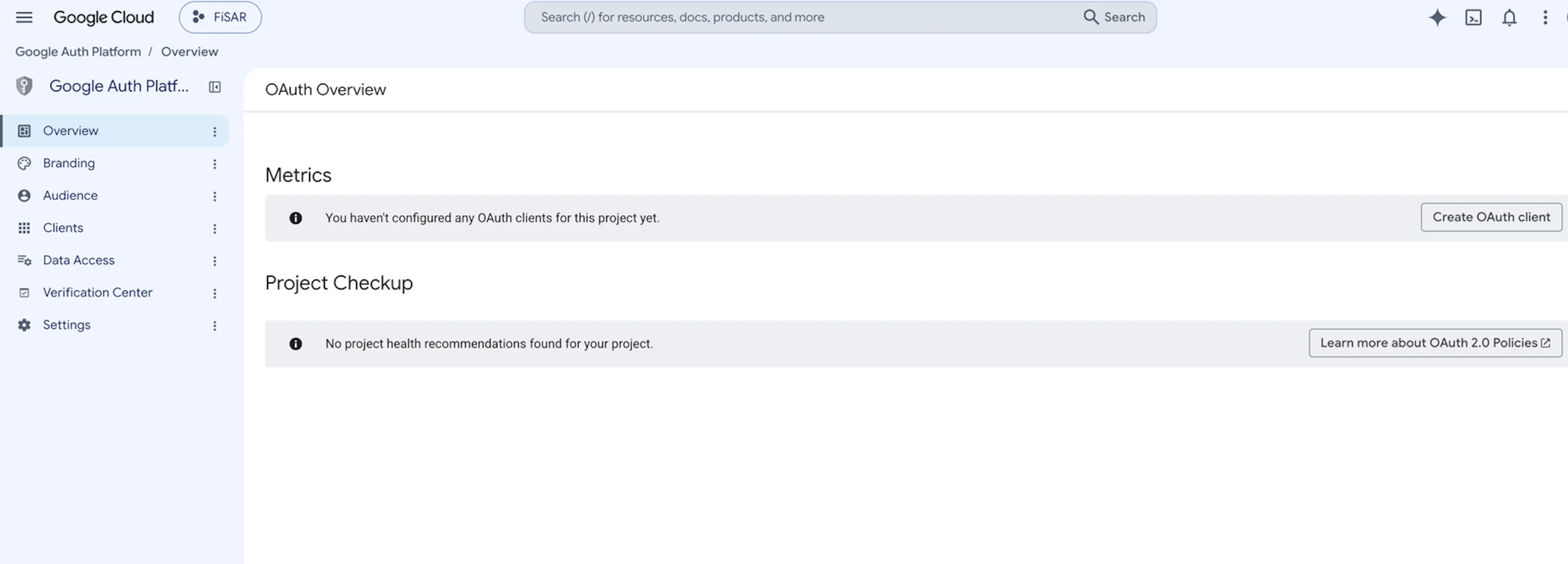 04 create oauth client
