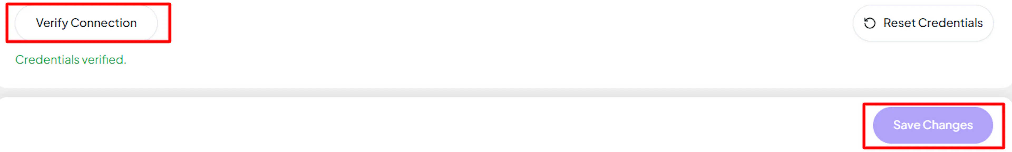 Save and Verify Connection buttons on the WooshPay page in PayLexer